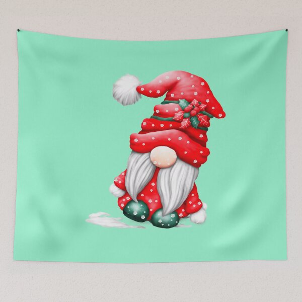 Item preview,  Cute Red Santa Christmas Gnome designed and sold by ShreecreatE.