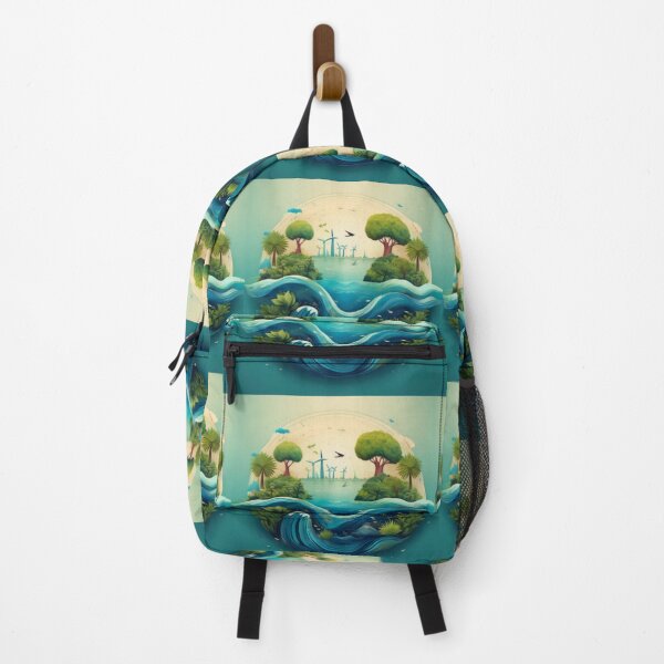 Item preview, Sustainable Nature and Renewable Energy Artwork designed and sold by RaiyaTees.