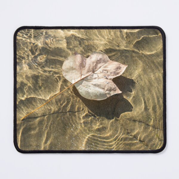 Item preview, Floating Tulip Tree Leaf and Brilliant Ripples designed and sold by Georgia Mizuleva.