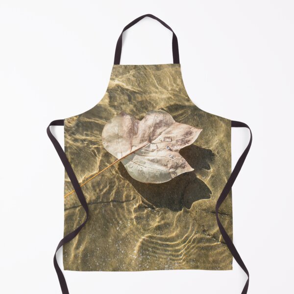 Item preview, Floating Tulip Tree Leaf and Brilliant Ripples designed and sold by Georgia Mizuleva.