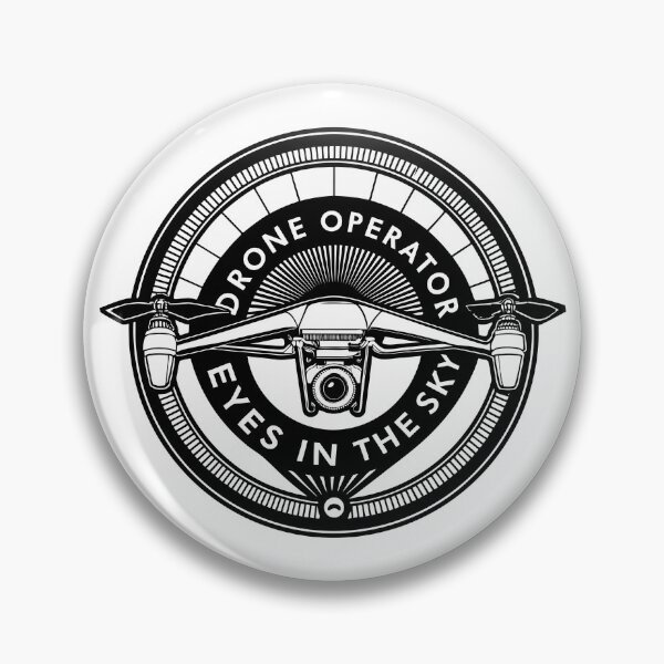 Item preview, Eyes in the Sky - Aerial Photographer - Drone Flying Academy - Drone Pilot / Stickers & T-shirts designed and sold by FoFo-Design.
