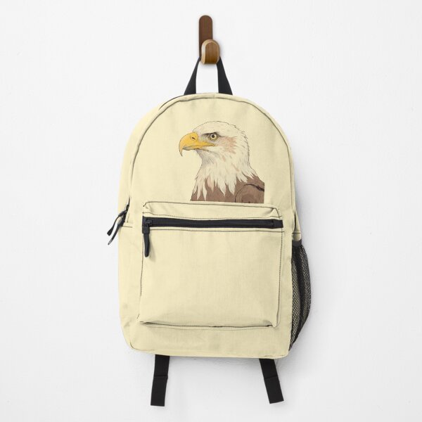 Item preview, Eagle's Intense Gaze Pastel Comic Masterpiece designed and sold by MadeByHaresShop.