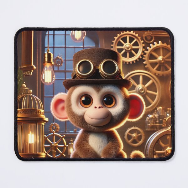 Item preview, Steampunk Japanese Macaque designed and sold by Sillytoe.