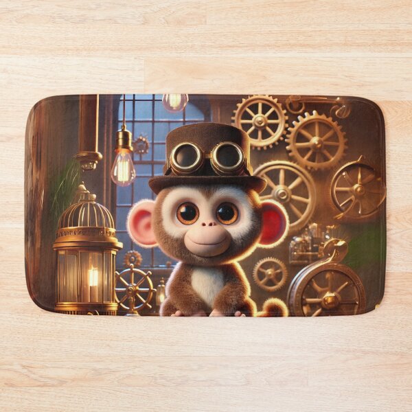 Item preview, Steampunk Japanese Macaque designed and sold by Sillytoe.