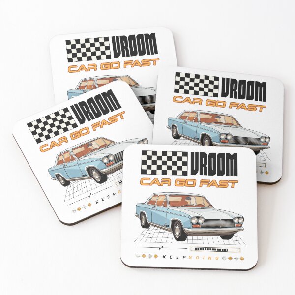 Item preview, VROOM, CAR GO FAST designed and sold by brekotadesign.