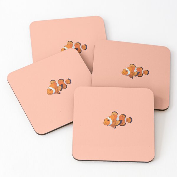 Item preview, Vibrant Clownfish Amidst Orange Corals  Comic Style designed and sold by ShroomForge.