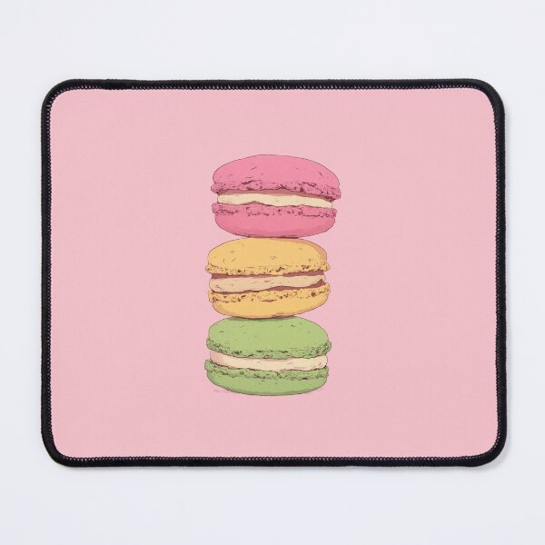 Item preview, Sweet Delights A Macaron Masterpiece Ligne Claire Comic Style Illustration designed and sold by ShroomForge.