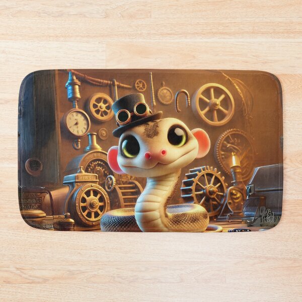 Item preview, Steampunk Japanese Rat Snake designed and sold by Sillytoe.