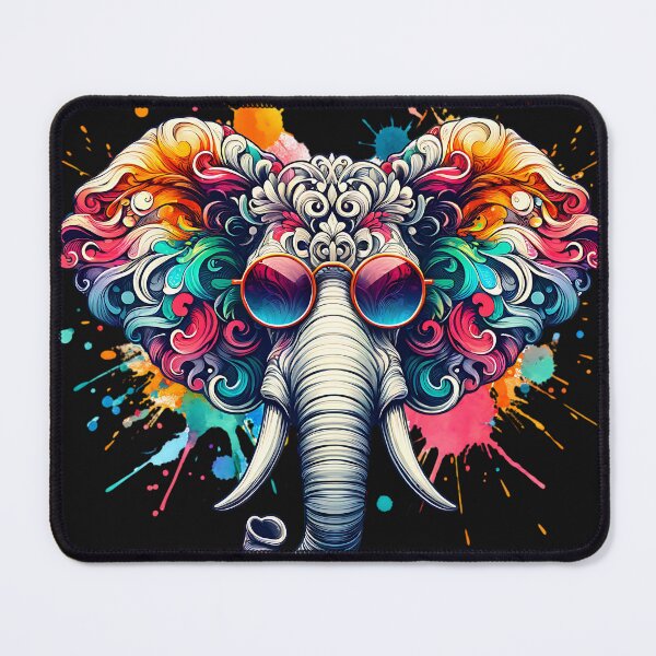 Item preview, Unique Elephant wearing Sunglasses designed and sold by AwesomeBeyondLimits.