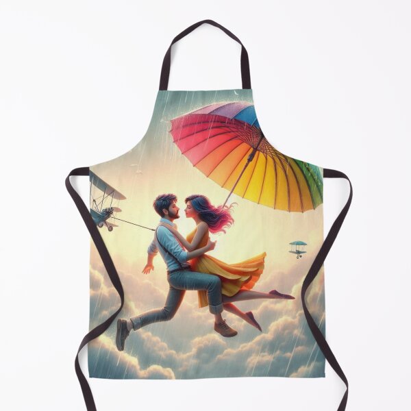 Item preview, Romantic Skydive: Rainy Day Love Art designed and sold by choder61.