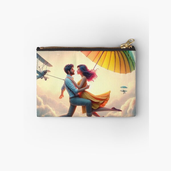 Item preview, Romantic Skydive: Rainy Day Love Art designed and sold by choder61.