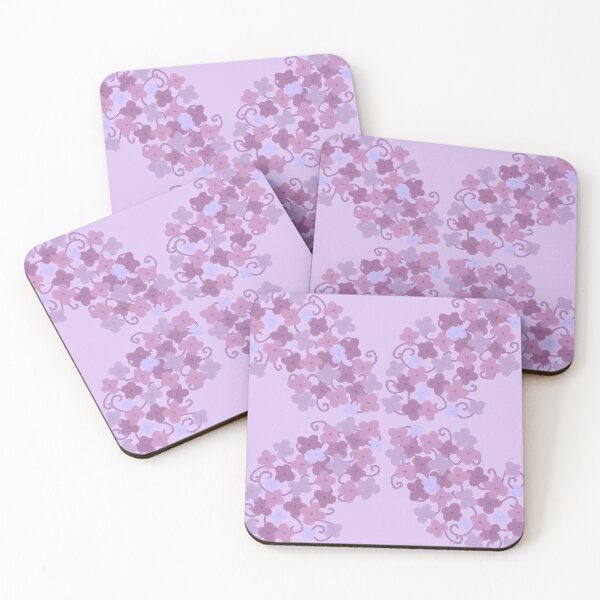 Item preview, Lilac Blossom Lattice on Lavender  designed and sold by JaygiesDesign.