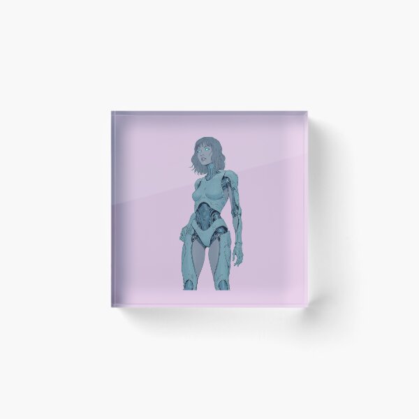 Item preview, Cybernetic Enigma Mint Hue Composure  Illustration designed and sold by ShroomForge.