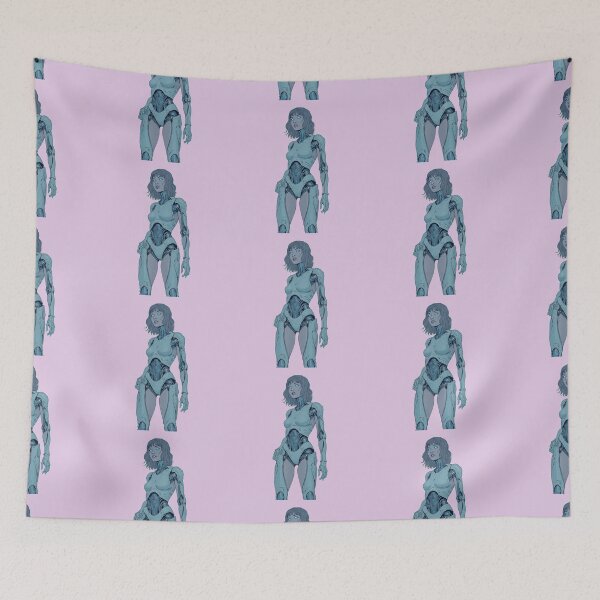 Item preview, Cybernetic Enigma Mint Hue Composure  Illustration designed and sold by ShroomForge.