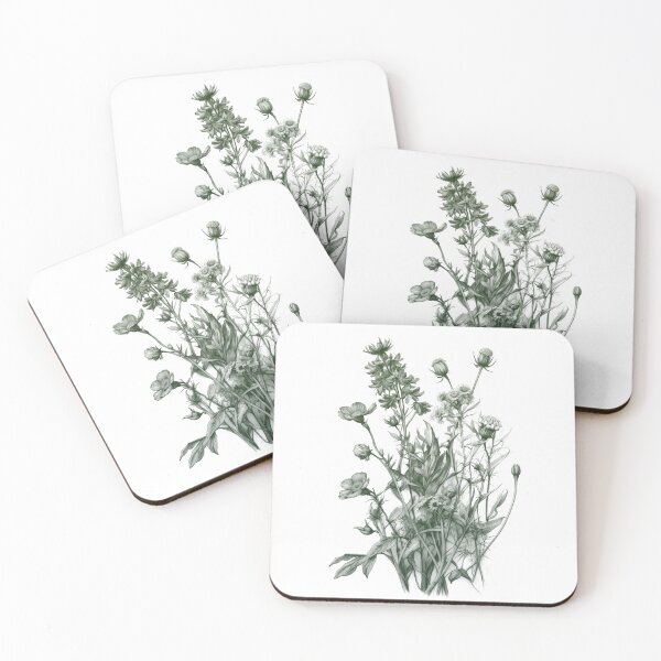Item preview, Field flowers designed and sold by krabbaraban.