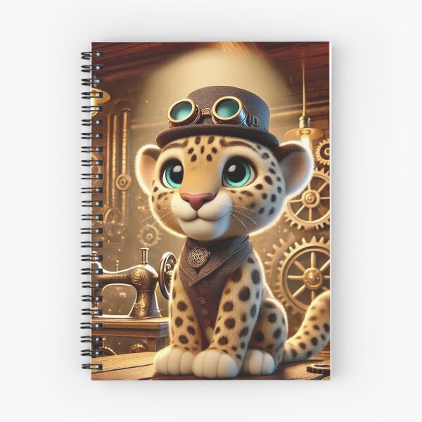 Item preview, Steampunk Javan Leopard designed and sold by Sillytoe.