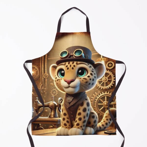 Item preview, Steampunk Javan Leopard designed and sold by Sillytoe.
