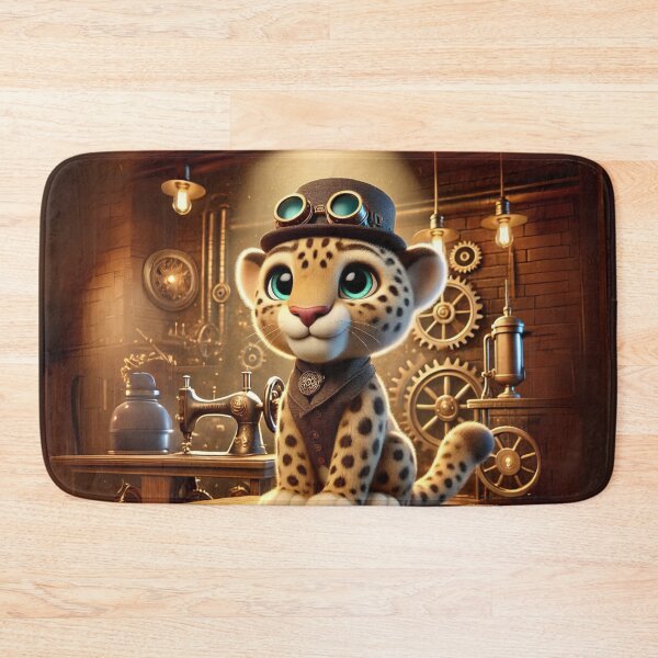 Item preview, Steampunk Javan Leopard designed and sold by Sillytoe.