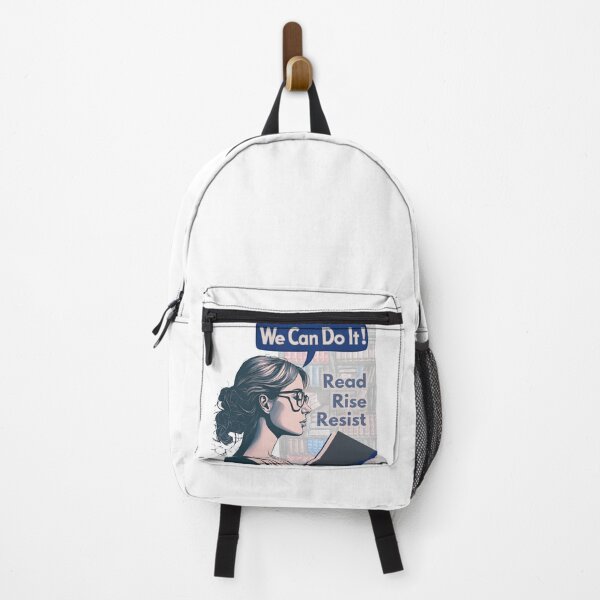 Item preview, Rosie the Reader Read Rise Resist designed and sold by LivingRoomZoo.