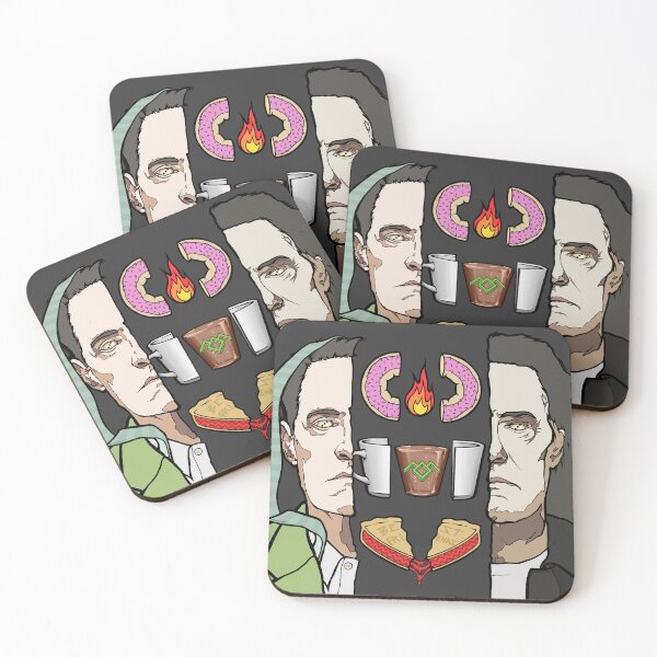 Item preview, Twin Peaks Dual Duel designed and sold by Unic0rnHead.
