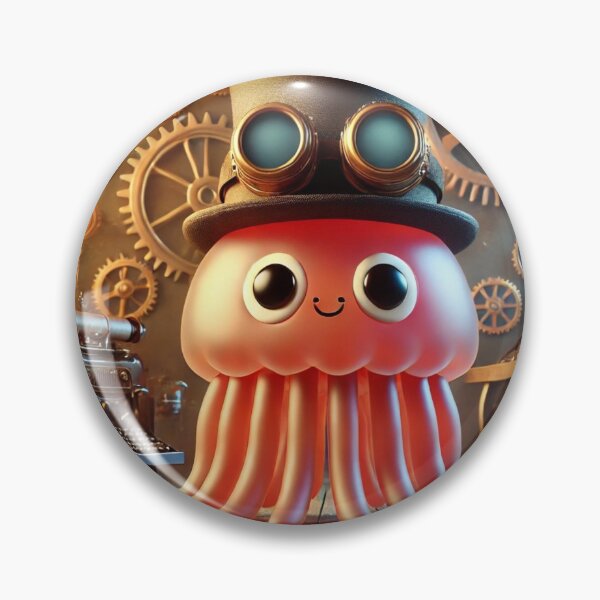 Item preview, Steampunk Jellyfish designed and sold by Sillytoe.