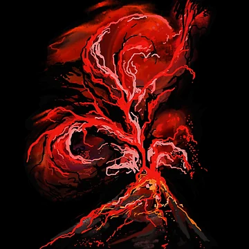 Artwork thumbnail, Volcano by Rakfana&Gabriel.artist