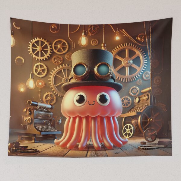 Item preview, Steampunk Jellyfish designed and sold by Sillytoe.