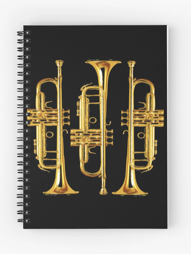 Thumbnail 1 of 3, Journal, Three Trumpets designed and sold by Ravvick.