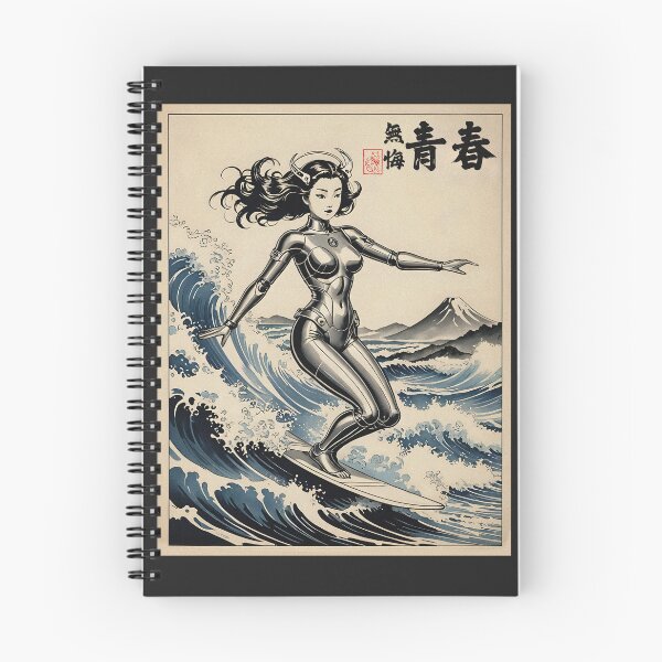 Item preview, Vintage Japanese robot surfer designed and sold by cttf.