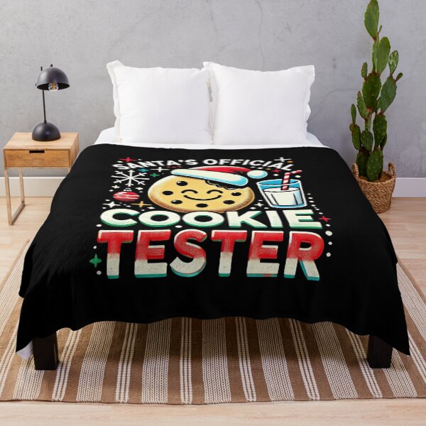 Item preview, Santa's Official Cookie Tester Cookie Lover Funny Christmas T-Shirt designed and sold by Joewithlove.