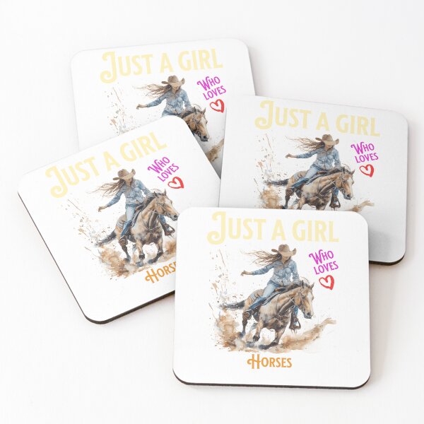 Item preview, JUST A GIRL WHO LOVES HORSES designed and sold by AJCIShop.