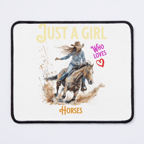 Item preview, JUST A GIRL WHO LOVES HORSES designed and sold by AJCIShop.