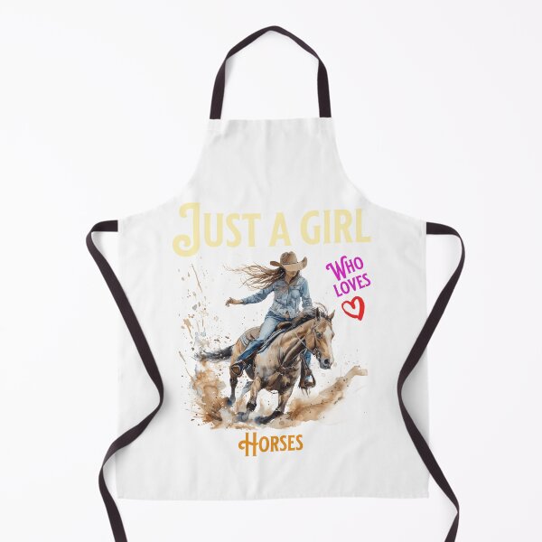 Item preview, JUST A GIRL WHO LOVES HORSES designed and sold by AJCIShop.