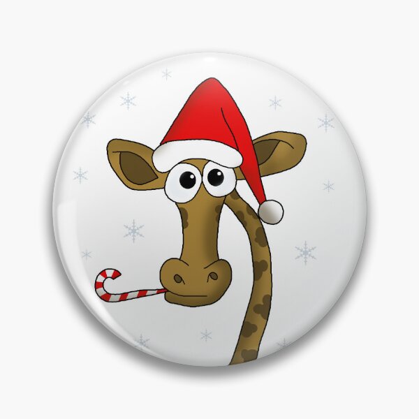 Item preview, Christmas giraffe designed and sold by ValentinaHramov.
