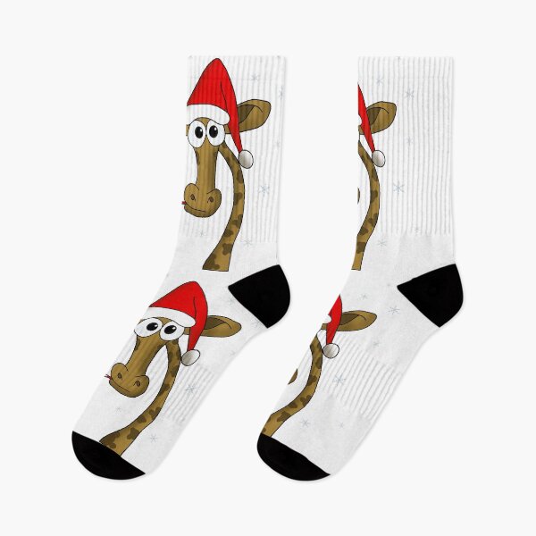 Item preview, Christmas giraffe designed and sold by ValentinaHramov.