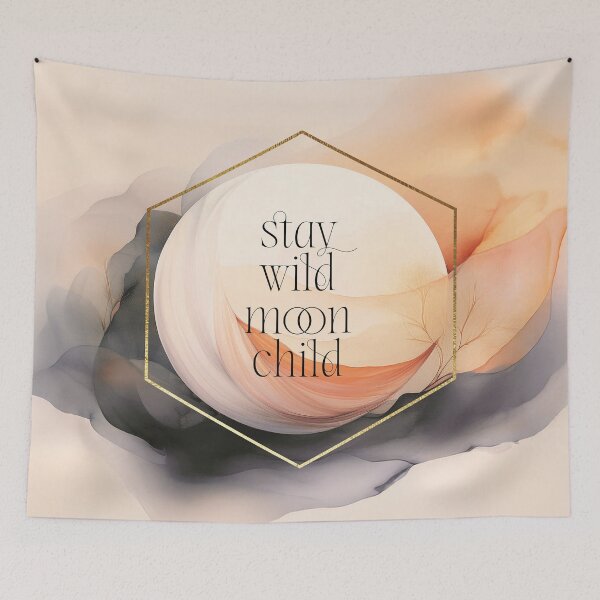 Item preview, Stay Wild Moon Child designed and sold by Vivien la Muse.