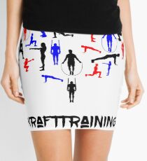I love Krafttraining. Geschenkidee Minirock