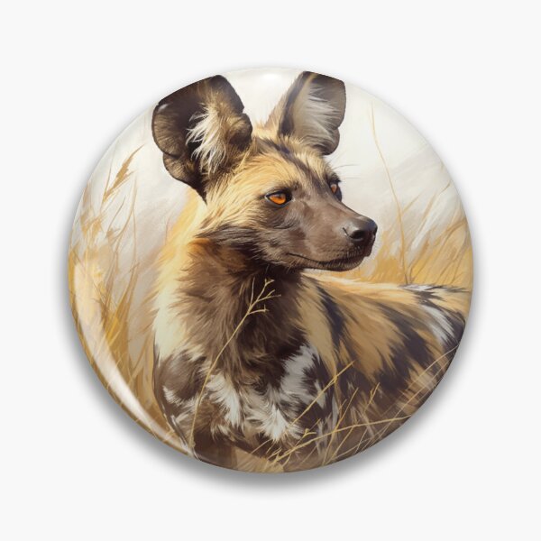 Item preview, African wild dog // Endangered species // Animal in danger // Mammal Animal designed and sold by SMARTKIT  DESIGNAGENCY.