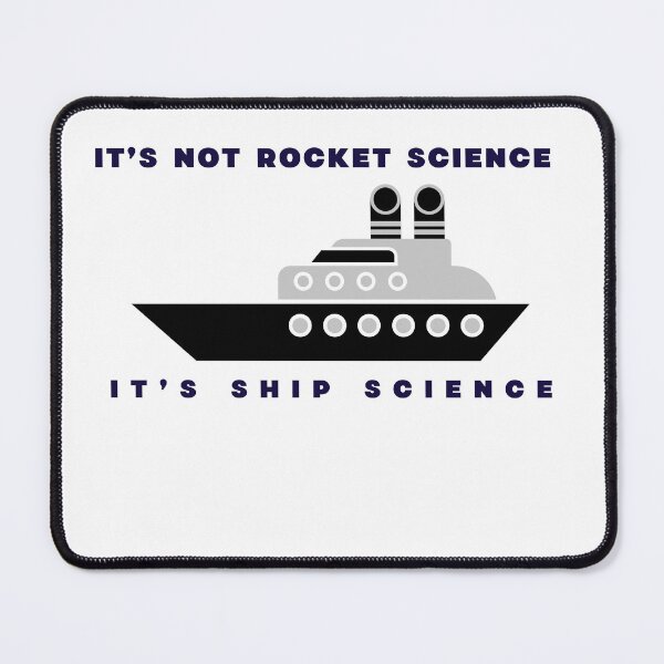 Item preview, Ship Science designed and sold by SzyMazDesign.