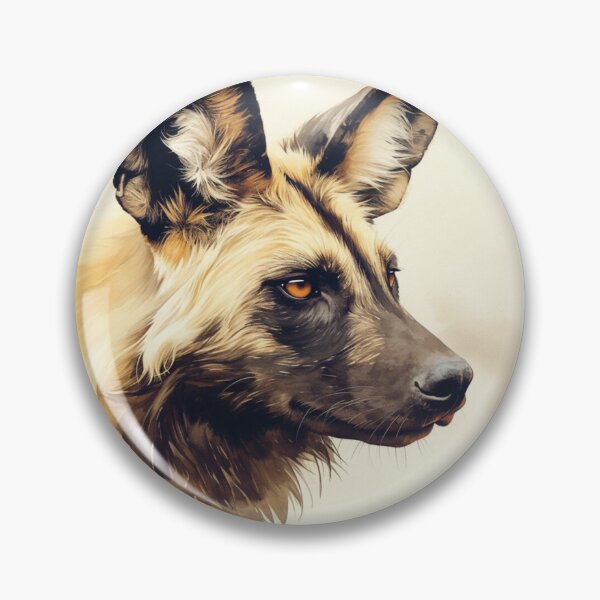 Item preview, African wild dog // Endangered species // Animal in danger // Mammal Animal designed and sold by SMARTKIT  DESIGNAGENCY.