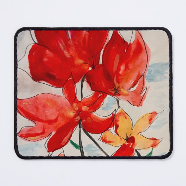Item preview, Fiery flowers designed and sold by Megan Tipping.