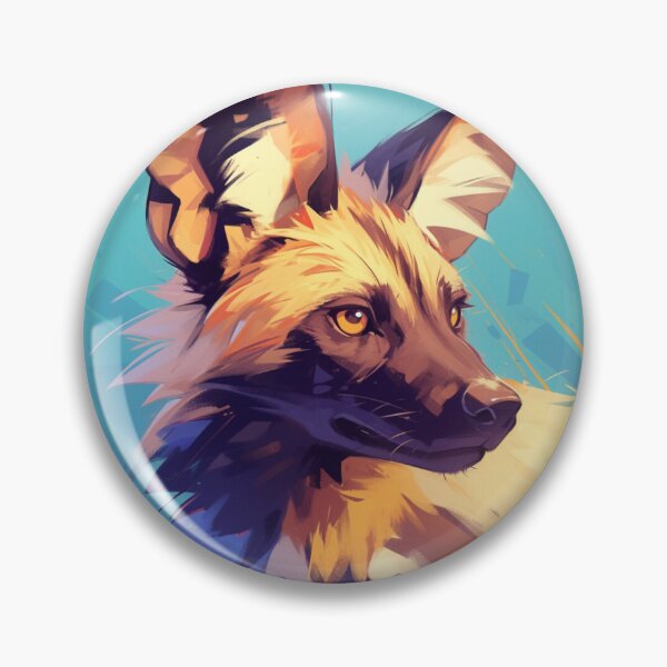 Item preview, African wild dog // Endangered species // Animal in danger // Mammal Animal designed and sold by SMARTKIT  DESIGNAGENCY.