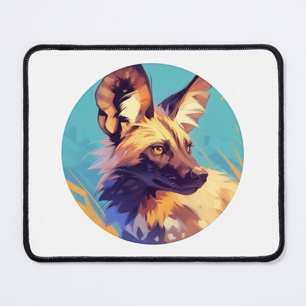 Item preview, African wild dog // Endangered species // Animal in danger // Mammal Animal designed and sold by SMARTKIT DESIGNAGENCY.