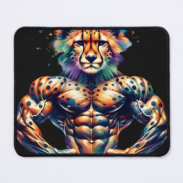 Item preview, Muscular Cheetah Art designed and sold by AwesomeBeyondLimits.