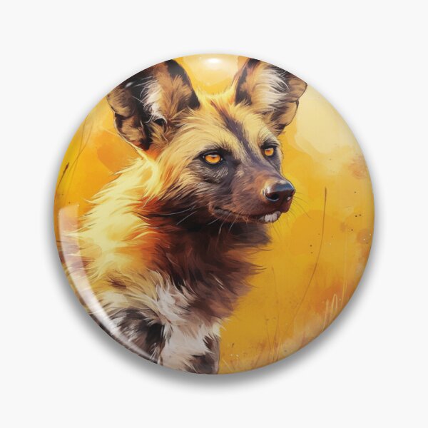 Item preview, African wild dog // Endangered species // Animal in danger // Mammal Animal designed and sold by SMARTKIT  DESIGNAGENCY.