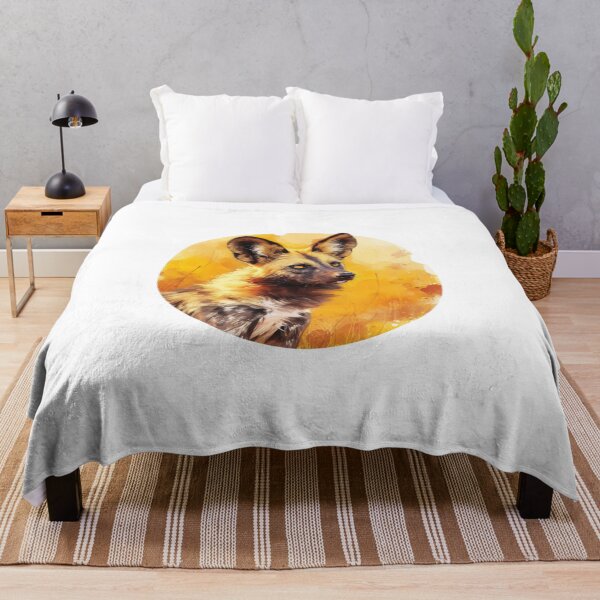 Item preview, African wild dog // Endangered species // Animal in danger // Mammal Animal designed and sold by SMARTKIT DESIGNAGENCY.
