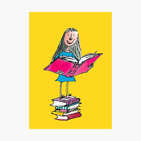 Item preview, Matilda by Roald Dahl designed and sold by booksnbobs.