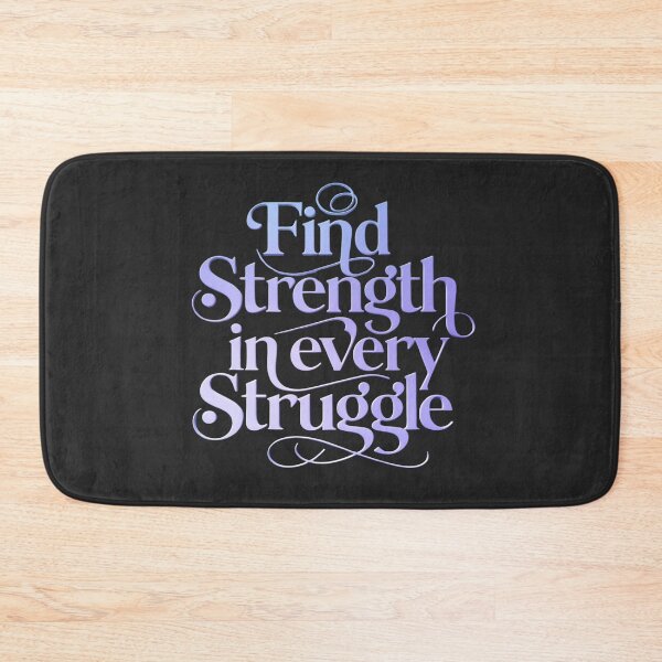 Item preview, Inspirational Quote, Strength in Adversity designed and sold by Indoni.