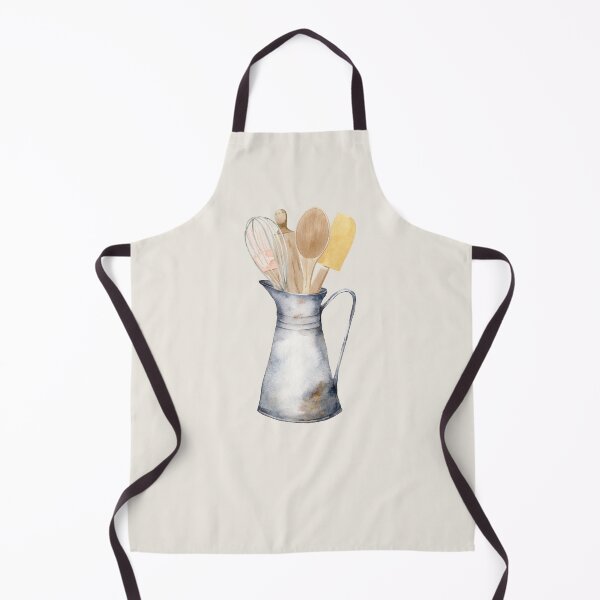 Item preview, Watercolor Kitchen Utensils in Jug Country Aesthetic designed and sold by Nature Hues.