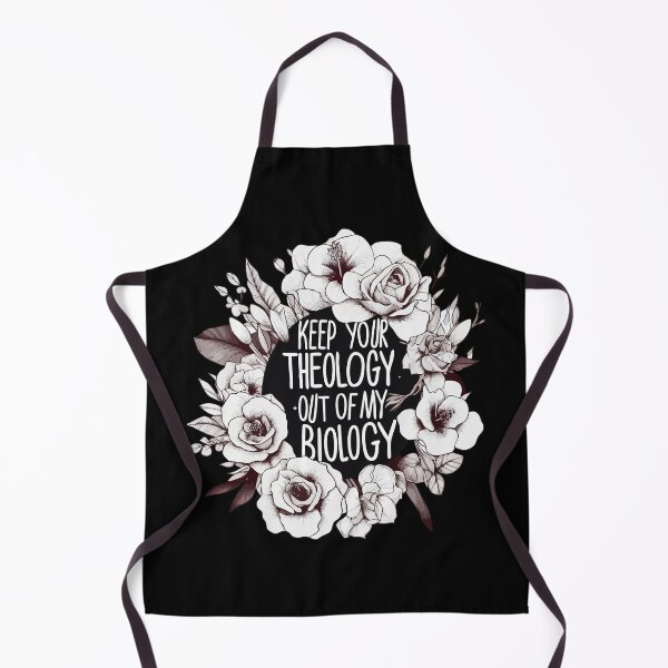 Item preview, Keep Your Theology Out Of My Biology Monochromatic designed and sold by TomFrontierArt.